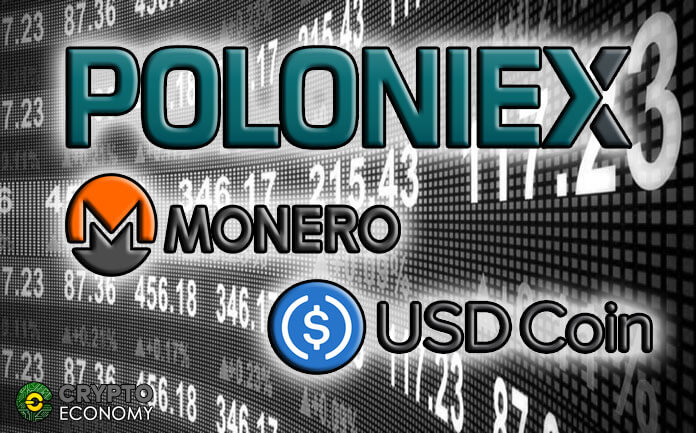 Poloniex: USD Coin [USDC] Now Traded Against Monero [XMR]