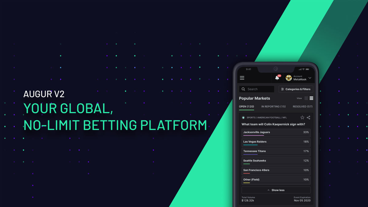 Augur [REP] Your Global, No-Limit Betting Platform