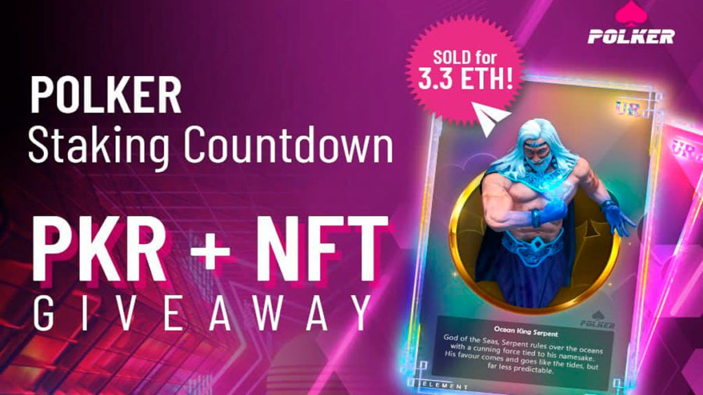 Akon Endorsed Platform Polker Reveal Staking NFT Giveaway