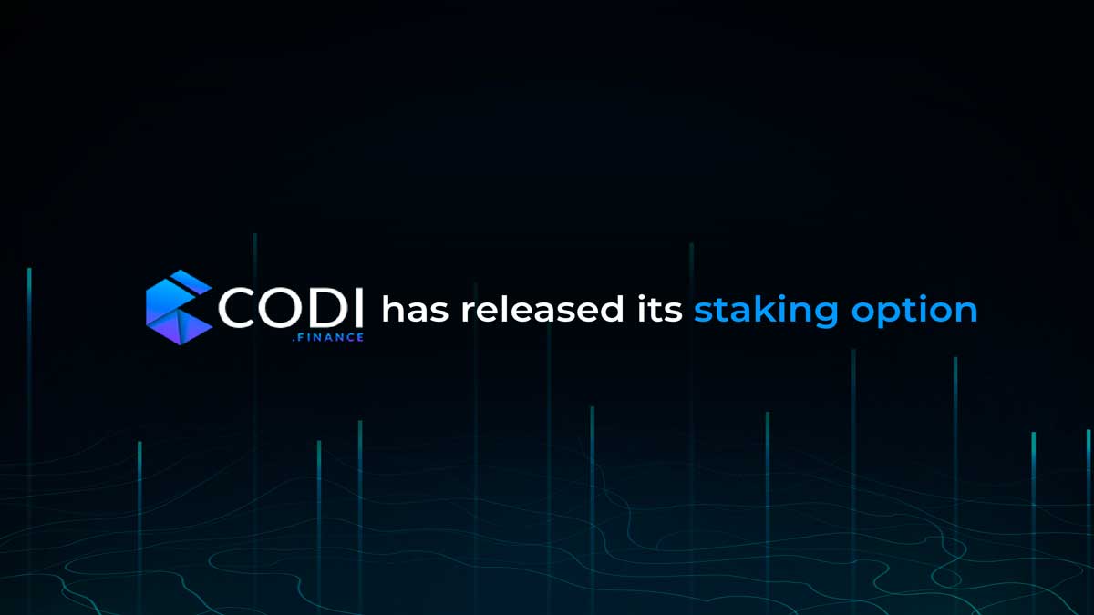 The Staking Platform Of CODI Finance