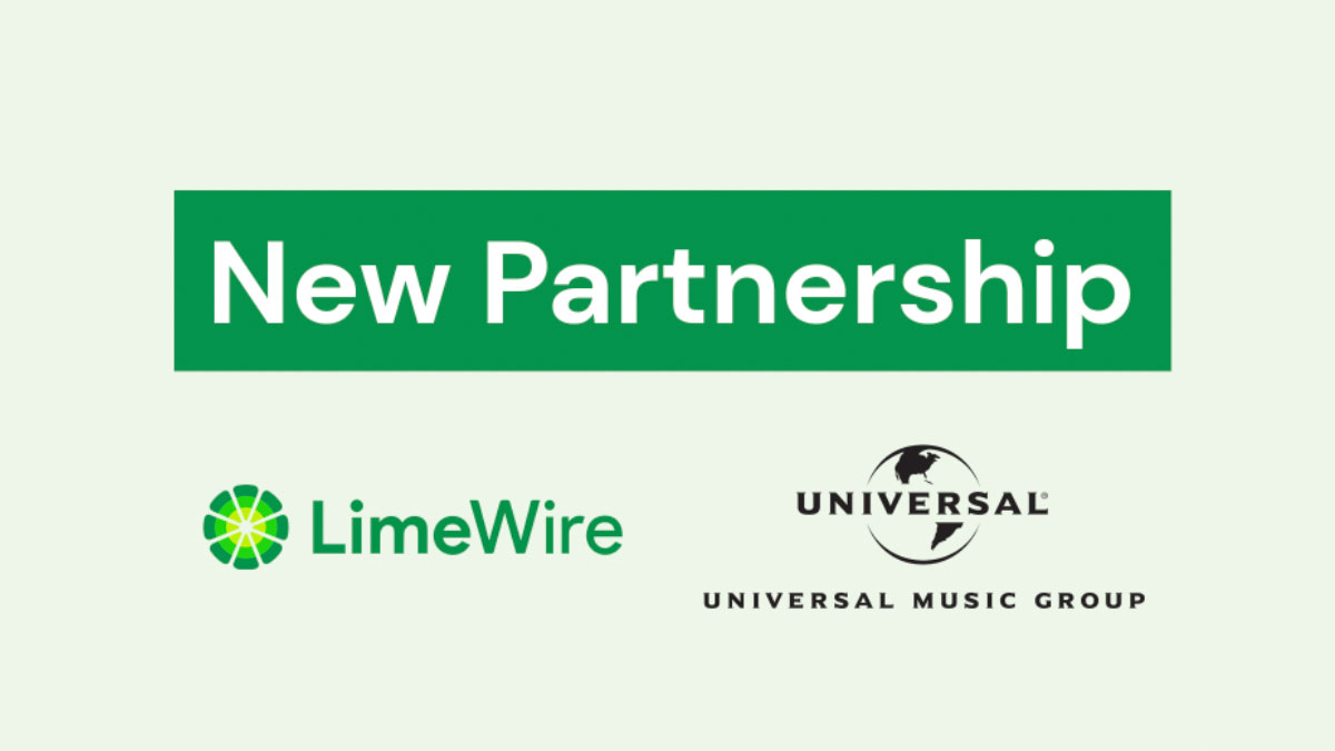 Limewire and Universal Music Group Sign Agreement to Create NFT Music Licensing