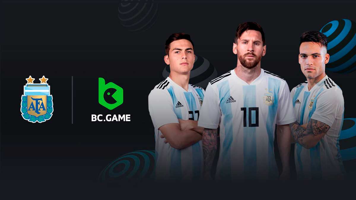 BC.GAME announces its sponsorship agreement with the Argentine Football Association