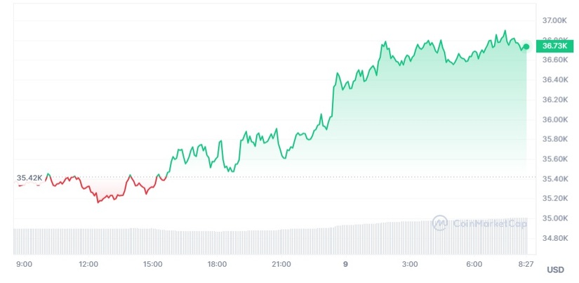 bitcoin price coinmarketcap