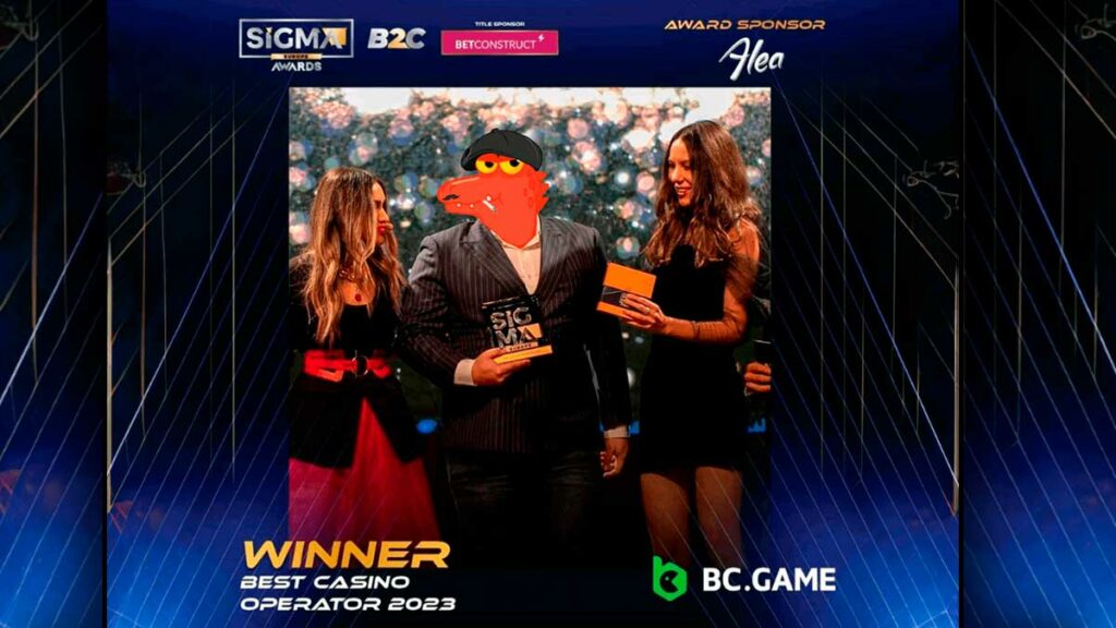 BC.GAME Honored with the “Best Casino Operator 2023” Award from SiGMA