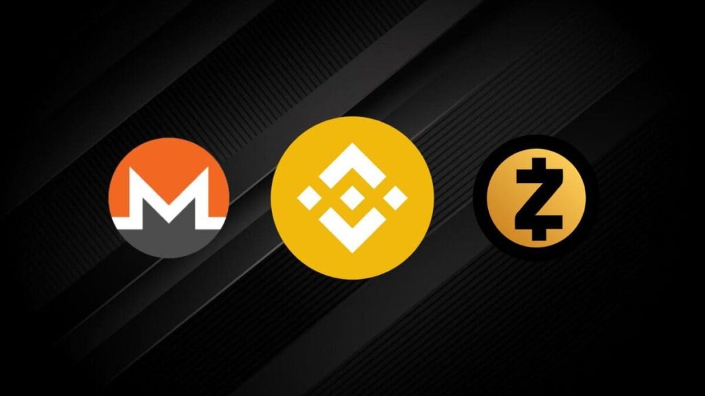 binance monero zcash