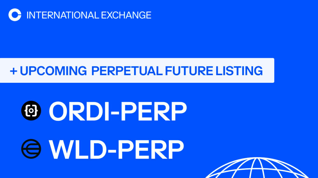 Coinbase Launches Perpetual Futures for ORDI and WLD, But Prices Stall