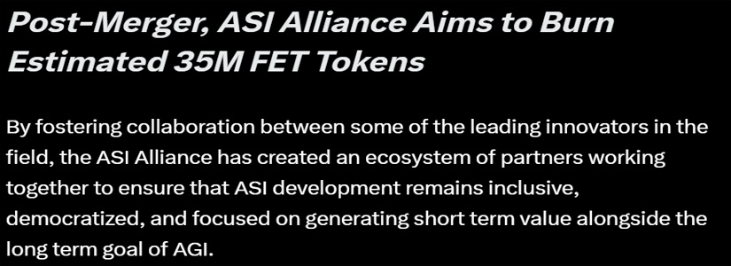 FET Token Soars 10% After ASI Unveils Earn-and-Burn Mechanism