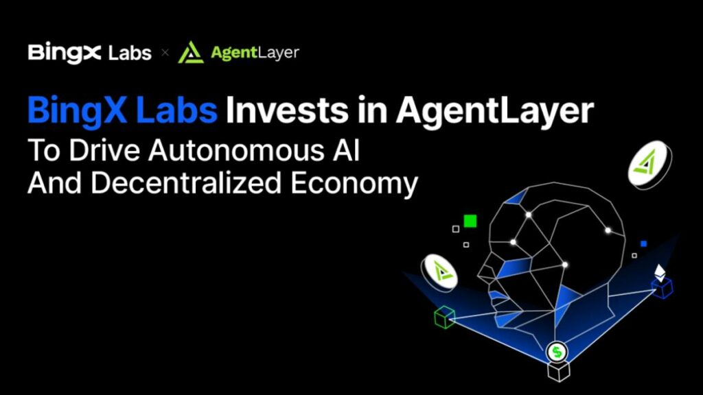 BingX Labs Anuncia Inversión en AgentLayer para Avanzar en el Ecosistema de IA Autónoma