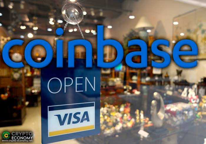 coinbase platform visa card