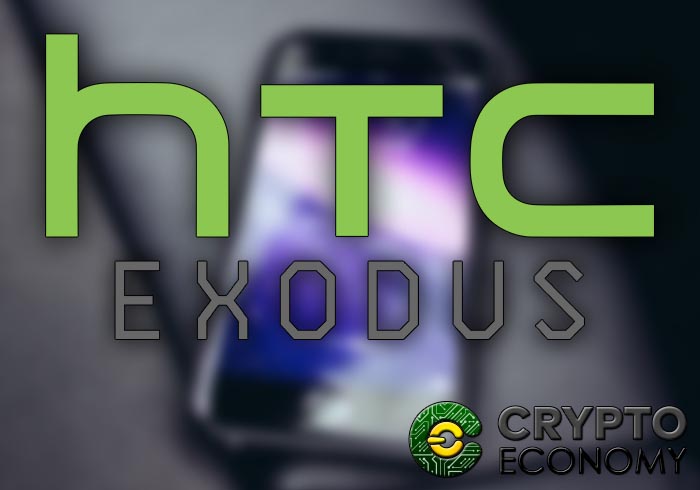 htc presenta exodus movil con blockchain nativo