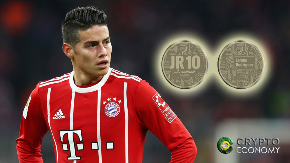 JR10 Token, la nueva criptomoneda de James Rodriguez