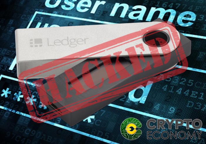 ledger nano s hackeada por programador de 15 años