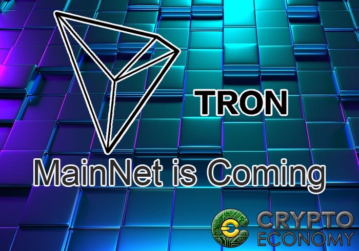 25 junio se lanza la mainnet de tron