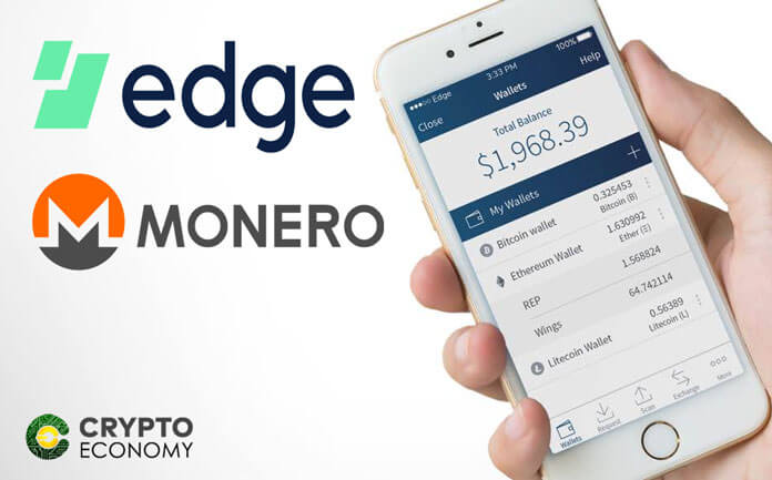 Monero [XMR] Edge Wallet actualizado para soportar Bulletproofs