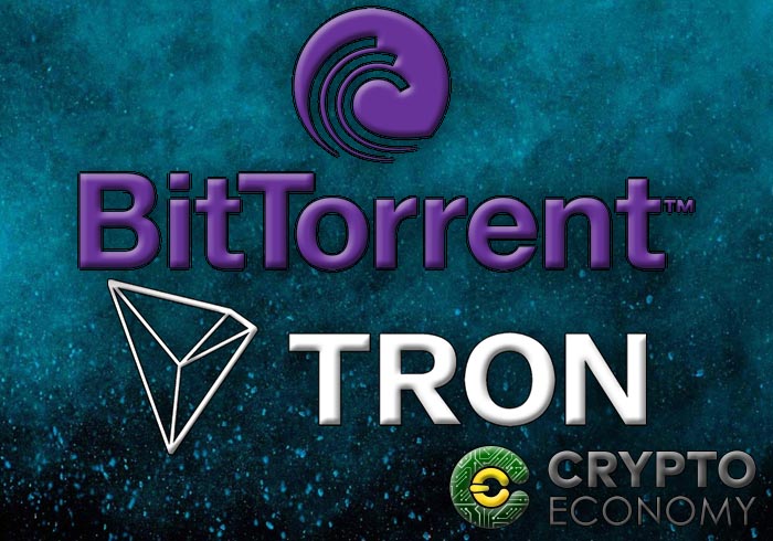 anuncio de fusión tron y bittorrent