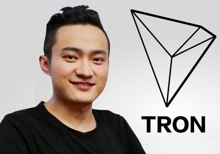 justin sun tron trx