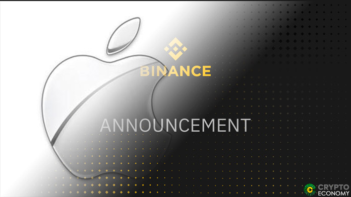 Binance iOS apple