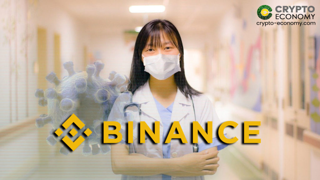 Binance lanza campaña contra el coronavirus, busca recaudar 5 millones de dólares