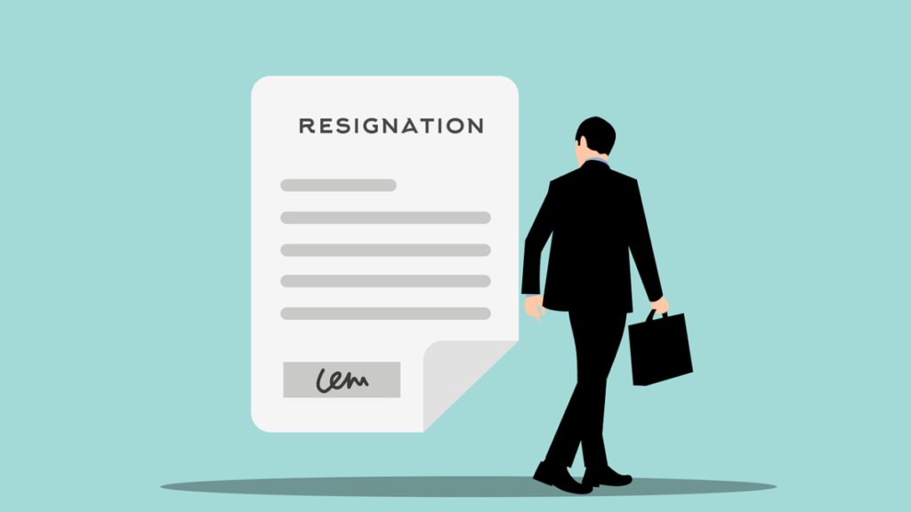 resignation