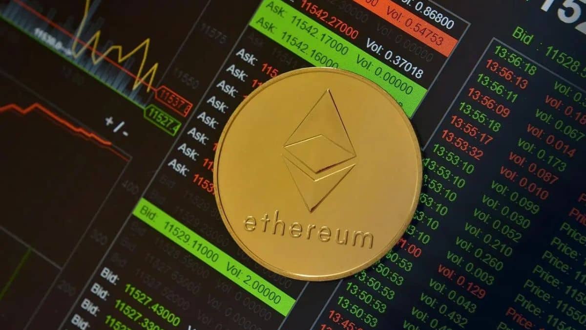 Ethereum Cae un 41% Desde Agosto, se Activan las Ventas de ETH a 1,15k$.