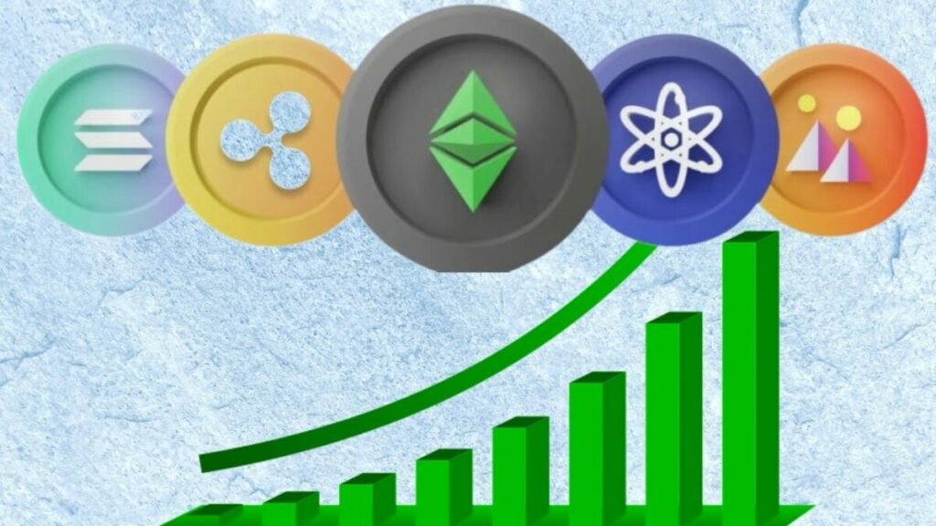 LAS ALTCOINS SE DISPARAN MIENTRAS EL MERCADO DE CRIPTOMONEDAS NADA EN VERDE