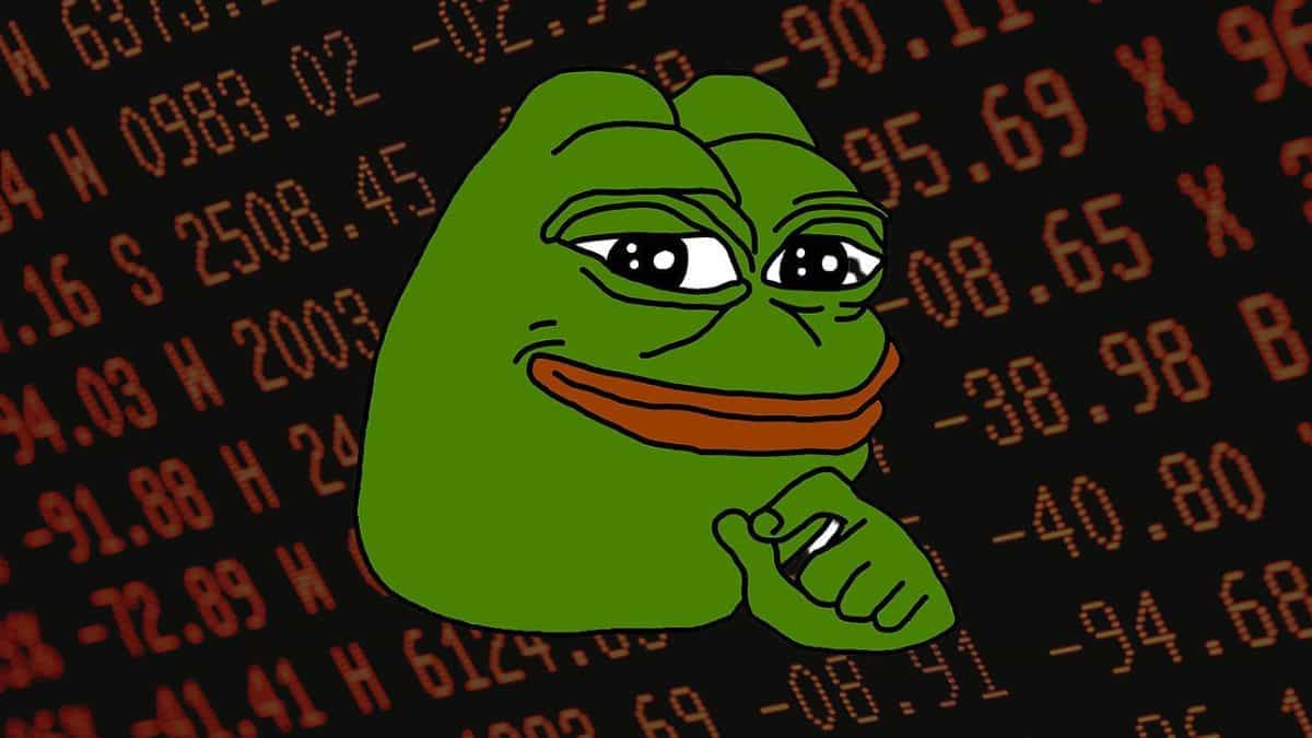 ¿Ya no Está de Moda? El Memecoin Pepe se Desploma