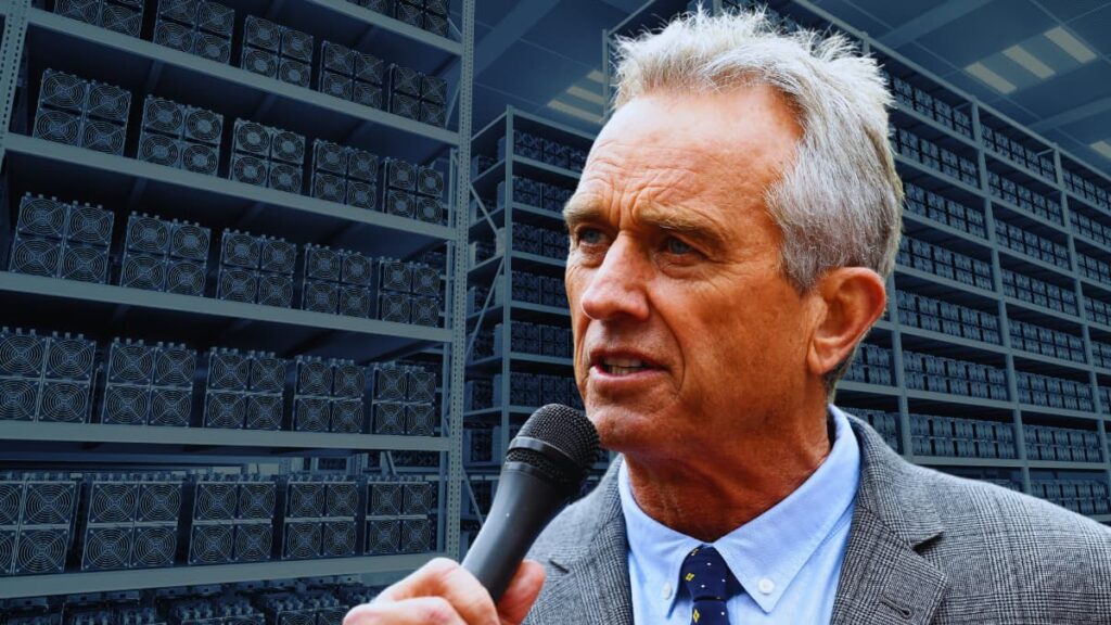 Robert Kennedy Jr. Critica Propuesta de Biden de Impuesto del 30% a la Minería de Criptomonedas