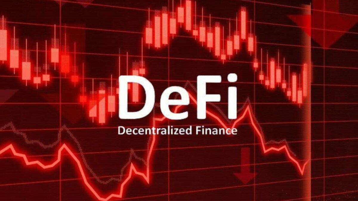 DeFi en Crisis: el Valor Total Bloqueado se Desploma por las Dificultades del Criptomercado