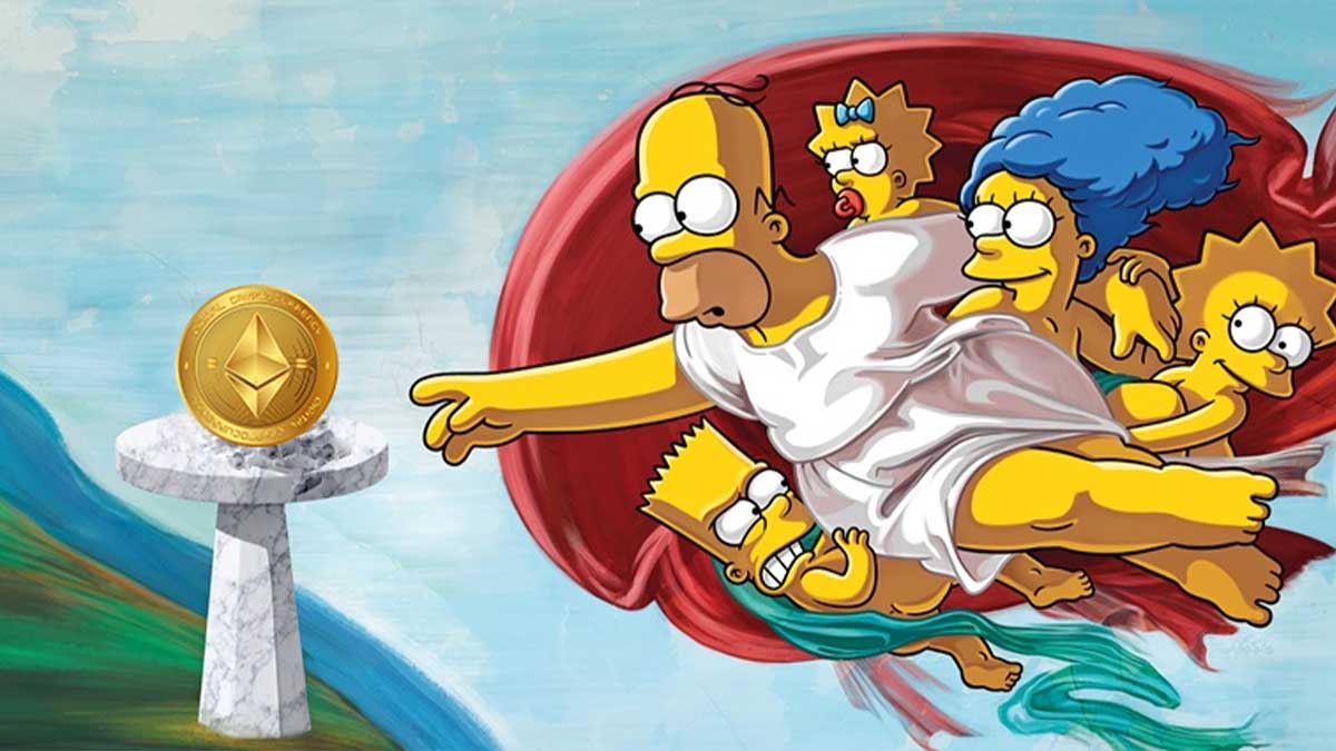 Los Simpson Abordan la Fiebre de los NFTs en su Episodio de Halloween