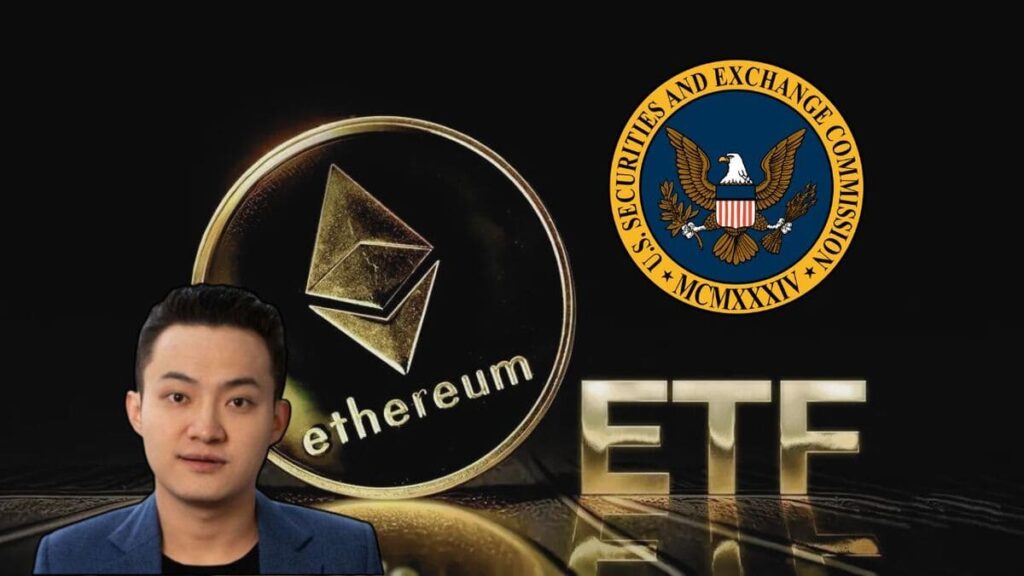 justin sun tron ethereum etf sec