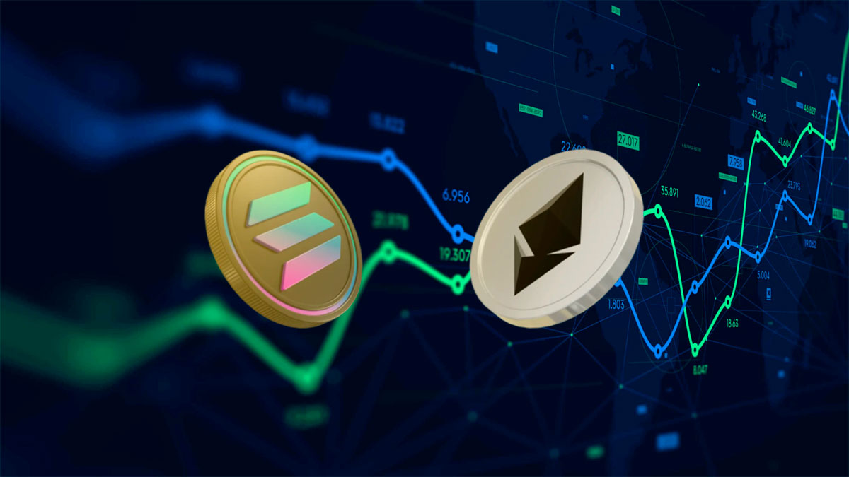 Solana supera brevemente a Ethereum en volumen DEX. ¡SOL se dispara!