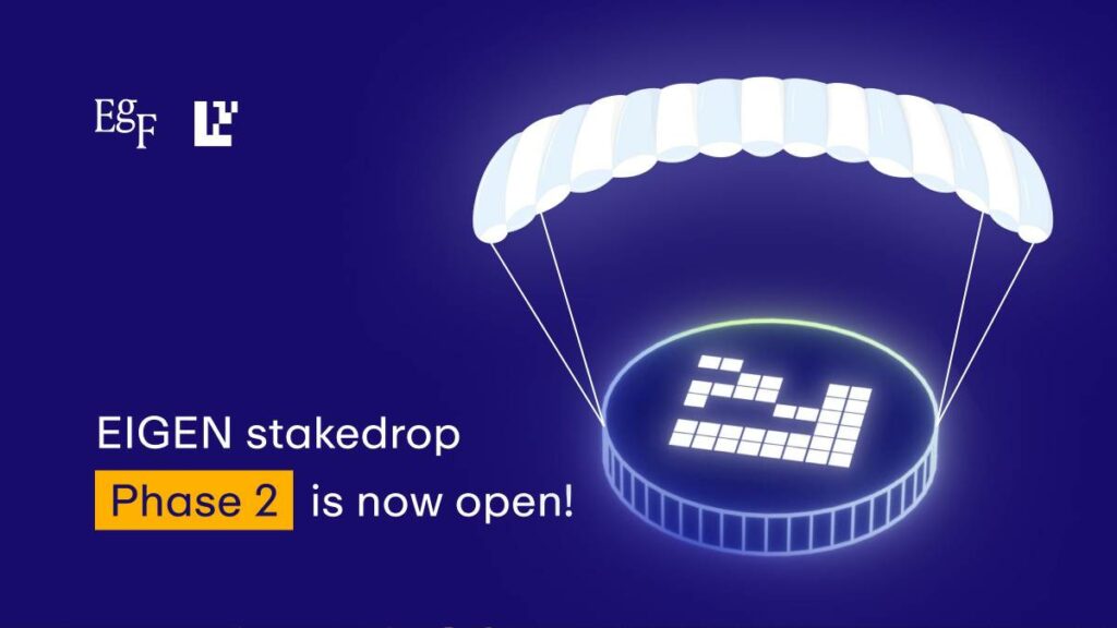 EigenLayer Lanza la Fase 2 de Reclamos de Airdrop: ¡Gana Tokens Ahora!