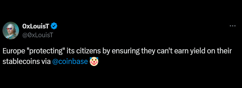 Coinbase pone fin a las recompensas USDC en Europa: ¿MiCA está acabando con las ganancias de las criptomonedas?