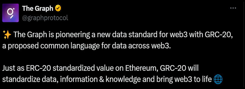 The Graph presenta GRC-20, un nuevo estándar para simplificar los datos de la Web3