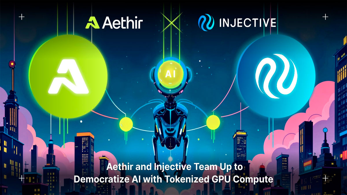 Aethir e Injective anuncian una alianza para crear una plataforma GPU tokenizada