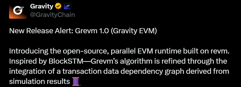 La red Gravity de Galxe se expande con una nueva actualización de EVM y un fondo de apoyo de $50 millones