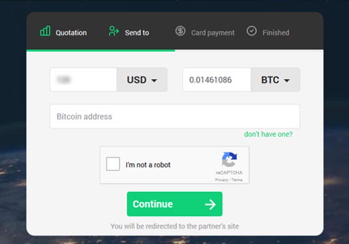 Changelly comprar bitcoin con tarjeta de credito EUR/BTC