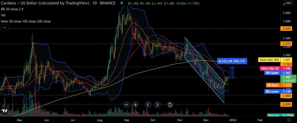 Cardano grafico diario