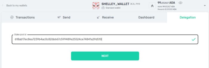 stake ada yoroi ada wallet