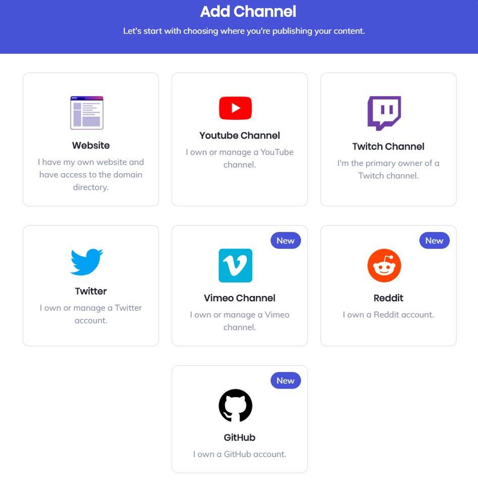 add channel bat publishers