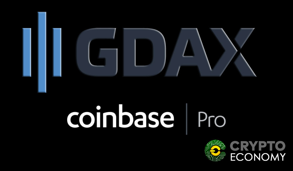 Gdax se convierte en COINBASE PRO