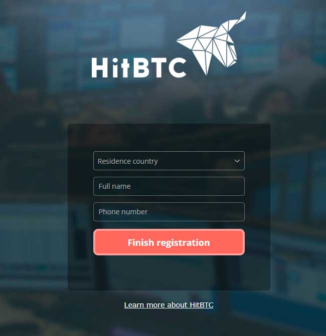 hitbtc exhange