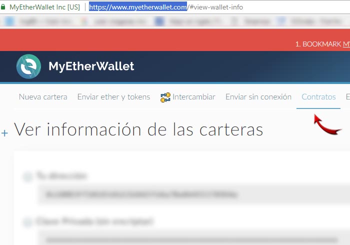 paso 6 registro wallet eos