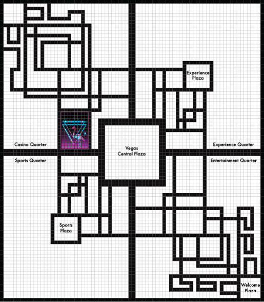 vegas city map