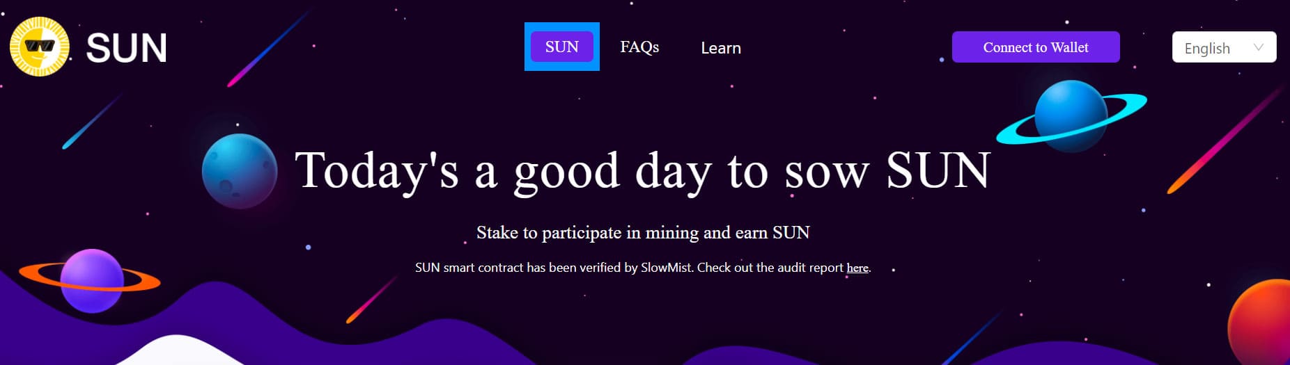 tron link stake sun