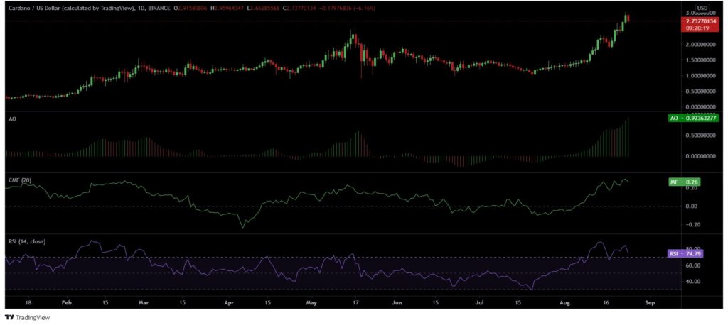 These Cardano [ADA] metrics have never been more bullish