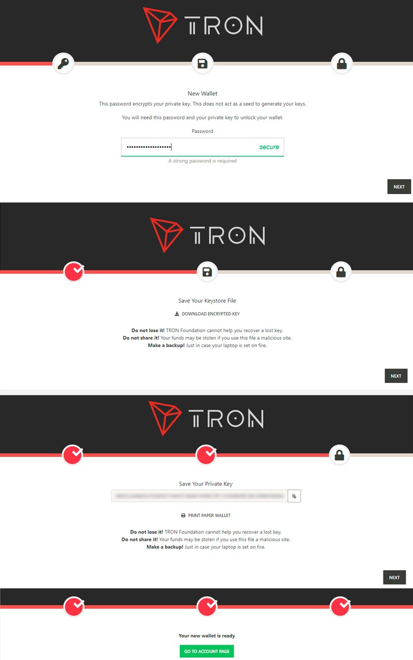 tron wallet