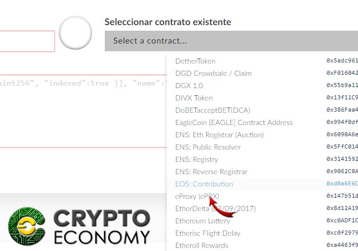 Step 6 I register wallet eos